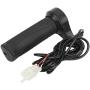 Alomejor 24V 500W Electric Scooter Brushed Speed Controller with Long Wire Throttle Grip Motor Controller Set for Electric Bike Scooter Tricycles