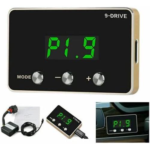 FZJDSD Throttle Response Controller 9 Drive 9-Mode Universal Electronic Throttle Controller Compatible with Ford Mustang Explorer Raptor Edge Ranger F150 250 2011 UP