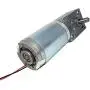 BEMONOC Reversible 12 Volt Metal Gear Motor High Speed 160rpm DC Worm Geared Reducer Motor With Self-Locking
