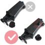 Coolant Recovery Reservoir Expansion Tank with Cap and Sensor Replacement for BMW X3 X5 320i 325i 328i 330i