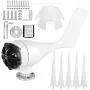 Wind Turbine Generator, Windmill Generator 800W Wind Turbine Businesses 5 Blade Wind Controller Turbine Generator Kit for Boats, Terraces, Cabins or Home(White 24V)