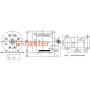 L-faster 24V36V48V 500W Electric Motor Brushed DC Motor kit Electric Scooter Motor MY1020 Unite Motor Electric Scooter Conversion Kit E-Bike Motor Kit Cheapest