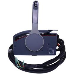 Yixin 703-48205-12-00 Outboard Side Mount Remote Control Box Compatible with Yamaha Outboard Boat Motor Engine 10 Pin Push