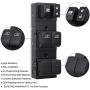AiYiGu Master Window Switch Controller Front Driver Side Compatible with Nissan Altima 2007 2008 2009 2010 2011 2012 Door Lock Main Power Control Open Button Replacement OEM 25401-ZN50B 25401-ZN50C