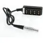 HangTon Ronin 2 6 Pin to D-tap P-tap Adapter Power Splitter 1 to 4 for DJI 14.4V Port to Monitor, Focus Motor, Camera