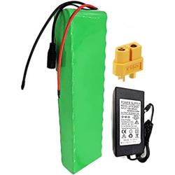 Jieoto 36V 9Ah EBike Li-ion Battery, Lithium Ion Electric Bike Battery Rechargeable E-Bike Li-ion Battery with Charger + BMS, for Bicycle 250W 350W 500W 800W Motor