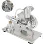 Stirling Engine Model Kit, Multi Color LED Multifunctional Stirling Engine Motor Toy Stainless Steel Simple to Operate for Gifts