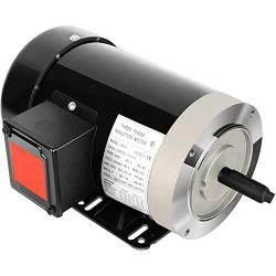 1HP Electric Motor 1725 RPM General Purpose Three Phase Motor 56C Frame 5/8“ Shaft Diameter Rolled Steel Shell 60HZ 230V/460V TEFC