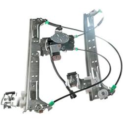 Front Passenger Side Window Regulator with Motor for Chevrolet Trailblazer GMC Envoy Buick Rainier Isuzu Ascender
