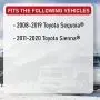 Replacement AC Blower Motor - Compatible with Toyota Vehicles - Sequoia 2008, 2009, 2010, 2011-2019, Sienna 2011-2020 - Replaces Part 87103-0C051, 700298, 75050, 871030C051 - Fan Assembly