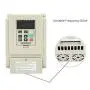 Variable Frequency Drive,VFD Adjustable-Frequency Single-Phase Drive,PWM Controller,Built-in Filter,for 3-Phase 2.2Kw AC Motor,Spindle Motor Speed Control