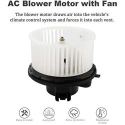 Heater AC Fan Blower Motor For Cadillac Escalade,Silverado 1500,Silverado 2500 HD,2007-2013 GMC Sierra