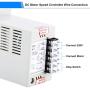 DC Motor Speed Controller AC 110V Input DC 24V-90V Output Motor Speed Controller Switch Electric Speed Regulator for Permanent Magnet DC Motor 400W DC-51