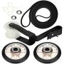 4392065 Dryer Repair Kit with 341241 Drum Belt 691366 Idler Pulley 349241T Roller By Kotoysoo For Kenmore, Whirlpool Dryer – Replaces: AP3131942, AP3098345, AP6010582, WP691366