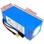 Jieoto 36V E-Bike Battery Pack 30Ah Rechargeable Battery 30000mAh 10S 6P Electric Bike Lithium Battery with 2A Charger and BMS Fit for 200W 250W 350W 500W 750W 900W 1000W Motor