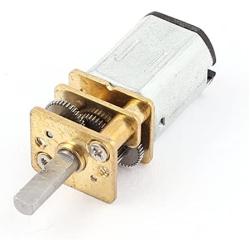 uxcell DC 6V 35RPM 3mm Shaft Mini Metal Gearwheel Gear Motor GA12-N20