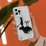 KingdomCASE Phone Case Kingdom Sora Compatible with iPhone Case Clear Soft Transparent TPU Case Shockproof Protective Cover for iPhone 7 iPhone 8