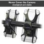 Bike Phone Mount, Motorcycle Cell Phone Holder– Universal Any Phone or Bicycle Handlebar, Non-Slip Shockproof Bike Phone Holder for Stem Mounting 4