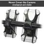Bike Phone Mount, Motorcycle Cell Phone Holder– Universal Any Phone or Bicycle Handlebar, Non-Slip Shockproof Bike Phone Holder for Stem Mounting 4