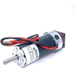 AmpFlow A28-400-F24 Brushed, Fan-Cooled, Rare-Earth Neodymium Magnet Motor, 18V, 24V, or 28 VDC, 4900 rpm