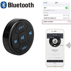 Wireless Bluetooth Media Button Remote Selfie Control Start Siri Car Motorcycle Steering Wheel Music for iPhone