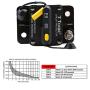 T Tocas 60 Amp Thermal Circuit Breaker with Switch Manual Reset for Boat Marine RV Yacht Battery Truck Solar, 12V - 48V DC, Waterproof (60A)