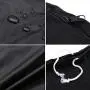 Softclub Outboard Motor Cover 8-20 HP, Full Outboard Engine Cover, Black 600D Waterproof Boat Motor Hood Cover