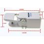 IndustrialField Motor Foot self Reset Foot Switch Controller LT-5 JDK-11 Metal Shell According to 220V