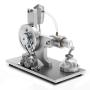 PUOSUO Hot Air Stirling Motor Power Generator Alpha Engine Model Educational Physics Experiment Kit（Not Include Alcohol）