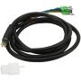 Drfeify E Bike Motor Conversion & Extension Cable 130cm 9 Pin with Waterproof Connector 100% Copper & Plastic for Electric Bike Black