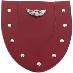 Qiilu Motorcycle Fender Mud Flap, Stable Motorcycle Modification Mudguard Cover Front Fender Mud Flap Accessories to Protect Your Tires (Red)