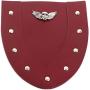 Qiilu Motorcycle Fender Mud Flap, Stable Motorcycle Modification Mudguard Cover Front Fender Mud Flap Accessories to Protect Your Tires (Red)