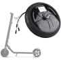 GLDYTIMES 8 inch Durable Shockproof Anti-skid Tire Compatible for Segway Ninebot Es1 Es2 Es3 Es22 Es4 Electric Scooter Structure Explosion-proof Motor Wheels