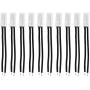 10pcs NO Temperature Control Switch KSD9700 Normally Open Thermal Protector 250V 5ATemperature Controller 40-100℃(70℃)