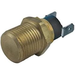 American Volt Electric Fan Thermostat Switch Temp Sending Unit NPT Thread Brass Thermo Probe 4-Pack (1/2