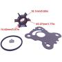 Boat Motor 06192-ZW9-A30 Water Pump Repair Kit Without Housing for Honda 8HP 9.9HP 15HP 20HP BF8D BFP8D BF9.9D BFP9.9D BF15D, BFP15D BF20D Outboard Engine