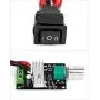 QWORK 80W 6V 12V 24V 28V 3A PWM Speed Control Reversible Switch Adjustable DC Motor Speed Controller 1203BB DC Motor Driver Commutation Reversing, 2 Packs