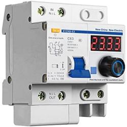 TWDYC Adjustable Timing Leakage Circuit Breaker Water Pump Motor Countdown Switch High Power Time Controller