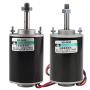 12/24V 30W CW/CCW High Speed Permanent Micro DC Magnet Motor Low Noise Permanent Magnet DC Motor for DIY Generator(12V 3500rpm)