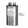 TISKYSE 10 uf MFD 370 or 440 VAC CBB65 Oval Run Capacitor for Fan Motor Blower Condenser in Air Handler Straight Cool or Heat Pump Air Conditioner