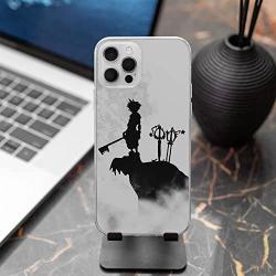 KingdomCASE Phone Case Kingdom Sora Compatible with iPhone Case Clear Soft Transparent TPU Case Shockproof Protective Cover for iPhone 7 iPhone 8