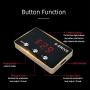 WonVon Throttle Response Controller,9 Drive 9-Mode Universal Electronic Throttle Controller For Dodge RAM Ford Honda Chevrolet (Red)