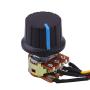 DC Motor Speed Controller 12V 36V 48V Slow Start Adjustable Speed Board with Overload Protector Permanent Magnet DC Brushed Motor