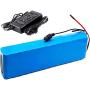 Wnicek 36V 7800mAh E-Bike Battery 7.8AH 10S 3P Lithium-Ion Battery Pack with 2A Charger Fit for 200W to 500W Motor Electric Bike Scooter Folding Electric Bicycles Electric Tricycles