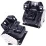Engine Motor Mount 2pcs with Heat Shield Compatible with Fits 2007 2008 2009 2010 2011 2012 2013 2014 Chevrolet Tahoe Silverado Suburban Avalanche GMC Sierra Yukon Cadillac Escalade A5365HY 15854941