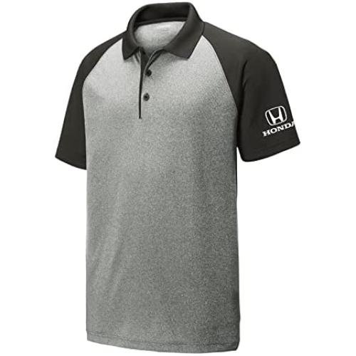 Speedgear Honda Navy Heathered Two-Tone Polo Shirt