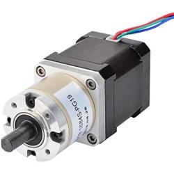 STEPPERONLINE 19:1 Planetary Gearbox High Torque Nema 17 Stepper MotorDIY CNC Camera Telescope