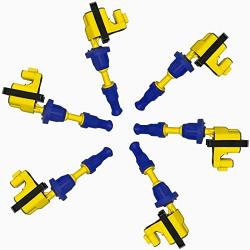Yoshi Motors Pack of 6 Ignition Coil Replacement For Infiniti Nissan 1990-1997 1990 1991 1992 1993 1994 1995 1996 1997 90 91 92 93 94 95 96 97 J30 300ZX 3.0 3.0L V6 UF132 22448-30P03