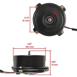 Caltric Compatible with Radiator Cooling Fan Motor Polaris RZR 1000 2016 2017 2018 2019 2020 2021