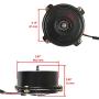 Caltric Compatible with Radiator Cooling Fan Motor Polaris RZR 1000 2016 2017 2018 2019 2020 2021